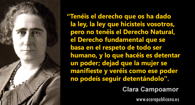 Mujer del mes Symetrías: Clara Campoamor, impulsora del sufragio femenino y defensora de la igualdad