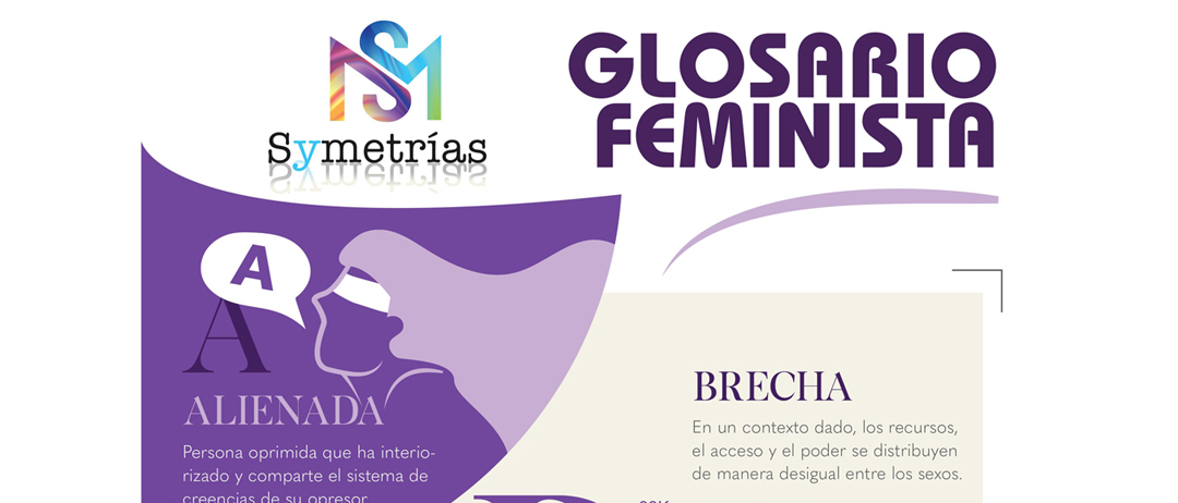 Nueva infografía de Symetrías: Glosario feminista