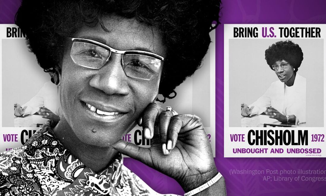 Shirley Chisholm, primera mujer afroamericana en ser elegida al Congreso de los Estados Unidos