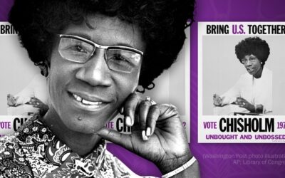Shirley Chisholm, primera mujer afroamericana en ser elegida al Congreso de los Estados Unidos